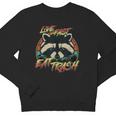 Raccoon Retro Crewneck Sweatshirt | Youth | Fun Graphic Theme