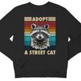 Raccoon Vintage Retro Racoon For Women Men Kid Youth Crewneck Sweatshirt
