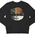 Retro Raccoon Youth Crewneck Sweatshirt – Vintage Moon Theme