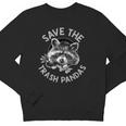 Save The Raccoons Youth Crewneck Sweatshirt | Animal Lover Tee