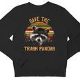 Save The Trash Pandas Raccoon Shirt Raccoon Animal T-Shirt Youth Crewneck Sweatshirt