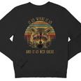 Trash Panda Racoon Kids Cartoon Crewneck Sweatshirt | Unisex Youth Apparel