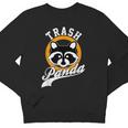 Trash Panda Youth Crewneck Sweatshirt - Cartoon Raccoon Design