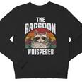 Vintage Retro Raccoon Lover Youth Crewneck Sweatshirt