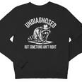 Youth Crewneck Sweatshirt - Raccoon Cowboy Theme | Fun & Quirky