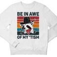 Autistic Raccoon Youth Crewneck Sweatshirt - Vintage Autism Pride