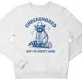 Cowboy Raccoon Meme Youth Crewneck - Fun & Quirky Statement Sweatshirt
