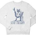 Stay Trashy Raccoon Halloween Youth Sweatshirt | Fun & Unique