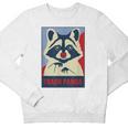 Trash Panda Raccoon Lover Poster Animal Youth Crewneck Sweatshirt