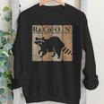 Raccoon Chemistry Crewneck Youth Sweatshirt - Science Fun Apparel