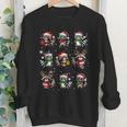 Raccoon Christmas Pajama Sweatshirt - Youth Crewneck for Raccoon Lovers