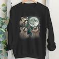 Raccoon Crewneck Sweatshirt - Youth | Funny, Quirky Night Howl