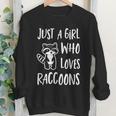 Raccoon Lover Youth Crewneck Sweatshirt - Cute Animal Passion