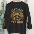 Raccoon Lovers Youth Crewneck Sweatshirt - Fun Animal Theme | Small