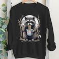 Raccoon Noodle Cup Sweatshirt - Unisex Crewneck, Cozy Casual Wear