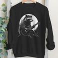 Raccoon Playing Guitar Youth Sweatshirt - Cozy Music Lover's Tee