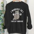 Raccoon Trash Panda Crewneck Sweatshirt - Fun Gym Attire for Youth
