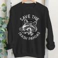 Save The Raccoons Youth Crewneck Sweatshirt | Animal Lover Tee