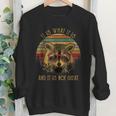 Trash Panda Racoon Kids Cartoon Crewneck Sweatshirt | Unisex Youth Apparel