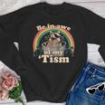 Autism Awareness Raccoon Youth Sweatshirt - Quirky & Fun