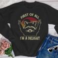 Delightfully Sarcastic Raccoon Lover Youth Sweatshirt - Fun Crewneck