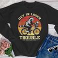 Get In Loser Raccoon Opossum Crewneck Youth Sweatshirt | Fun