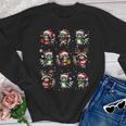 Raccoon Christmas Pajama Sweatshirt - Youth Crewneck for Raccoon Lovers