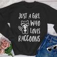 Raccoon Lover Youth Crewneck Sweatshirt - Cute Animal Passion