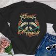 Raccoon Retro Crewneck Sweatshirt | Youth | Fun Graphic Theme