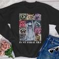 Raccoon Team Trash Youth Crewneck Sweatshirt - Fun Animal Meme