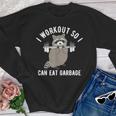 Raccoon Trash Panda Crewneck Sweatshirt - Fun Gym Attire for Youth