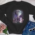Rat Howling Moon Crewneck Sweatshirt | Fun Youth Outfit