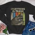 Retro Raccoon Lover Youth Sweatshirt - Fun Camping Style