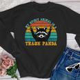Trash Panda Raccoon Youth Crewneck Sweatshirt - Cute Spirit Animal Design