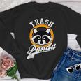 Trash Panda Youth Crewneck Sweatshirt - Cartoon Raccoon Design