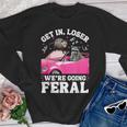 Youth Crewneck Sweatshirt - Feral Raccoon Opossum Meme Humor