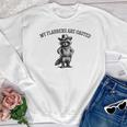 Raccoon Cowboy Crewneck Sweatshirt for Youth - Fun Western Theme