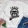 Trash Panda Youth Crewneck Sweatshirt - Cute Raccoon Meme Fun