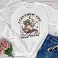 Youth Crewneck Sweatshirt - Raccoon & Possum - Fun Animal Art