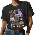 In My Feral Era Crop Top - Raccoon Meme for Women - Fun & Trendy