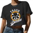 Raccoon Cartoon Crop Top – Casual Style for All Seasons