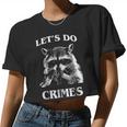 Raccoon Crop Top for Men & Women - Cute Animal Mischief Theme