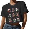 Raccoon Lover Crop Top - Women's Christmas Pajama Decor
