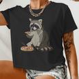 Alien UFO Raccoon Crop Top - Fun & Unique Style for Women