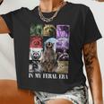 In My Feral Era Crop Top - Raccoon Meme for Women - Fun & Trendy