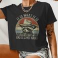 Raccoon Crop Top - Sassy 'Trash Panda' Women's Tee for Casual Days