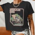 Raccoon Dream Big Women's Crop Top – Fun Trash Panda Tee