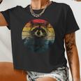Raccoon Women's Crop Top | Fun & Cute Style for Animal Lovers