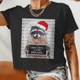 Women’s Crop Top for Christmas - Dear Santa Raccoon Humor