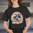 Adopt Street Cat & Wildlife | Vintage Women's Crop Top